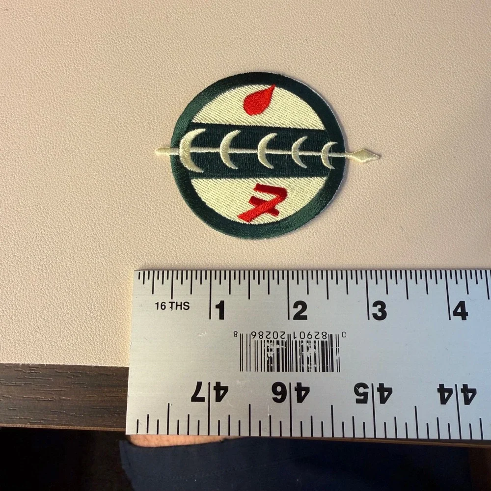 Star Wars Mandalorian Beskar Symbol Patch Emblem 3 Inch Circle